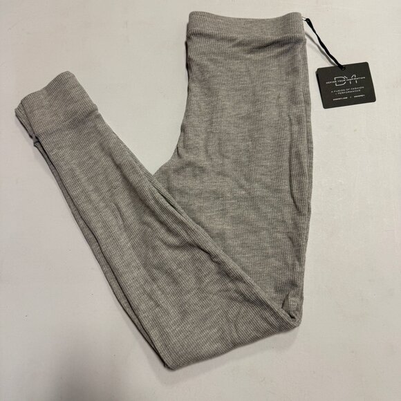 DYI Women's Waffle Jogger Pants Heather Grey Size Small - Picture 5 of 8